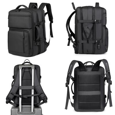 Travel Oxford Laptop Backpack LD9907 15.6 Inch Extended 30cm Business Commuter Bag Custom Logo