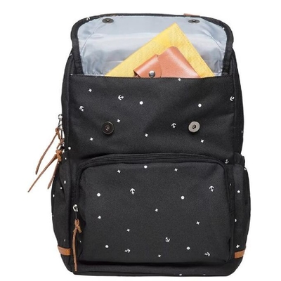 কিশোরী ছেলেদের জন্য বুকের স্ট্র্যাপ সহ পলিস্টার স্কুল ব্যাকপ্যাক