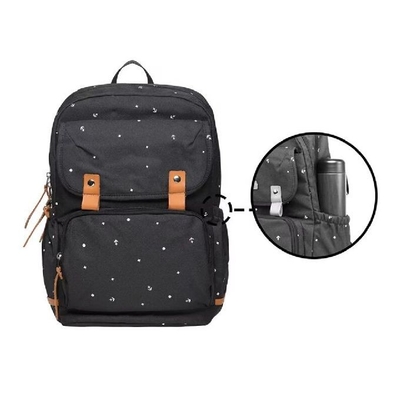 কিশোরী ছেলেদের জন্য বুকের স্ট্র্যাপ সহ পলিস্টার স্কুল ব্যাকপ্যাক